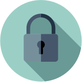 Keyless entry lock icon